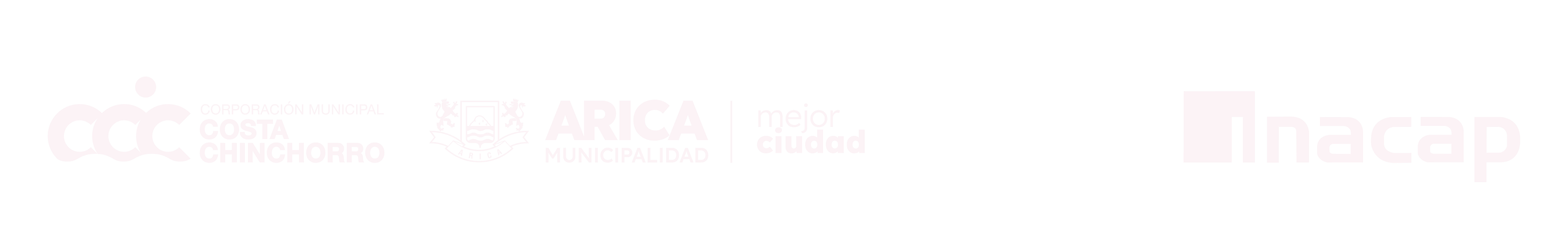 Corporación Costa Chinchorro · Municipalidad de Arica · INACAP